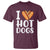 Hot Dog T Shirt I Heart Hot Dogs Frankfurter Wiener Frank Sausage Bun Hotdog - Wonder Print Shop