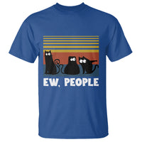 Sarcastic Cat T Shirt Ew People Hater - Wonder Print Shop