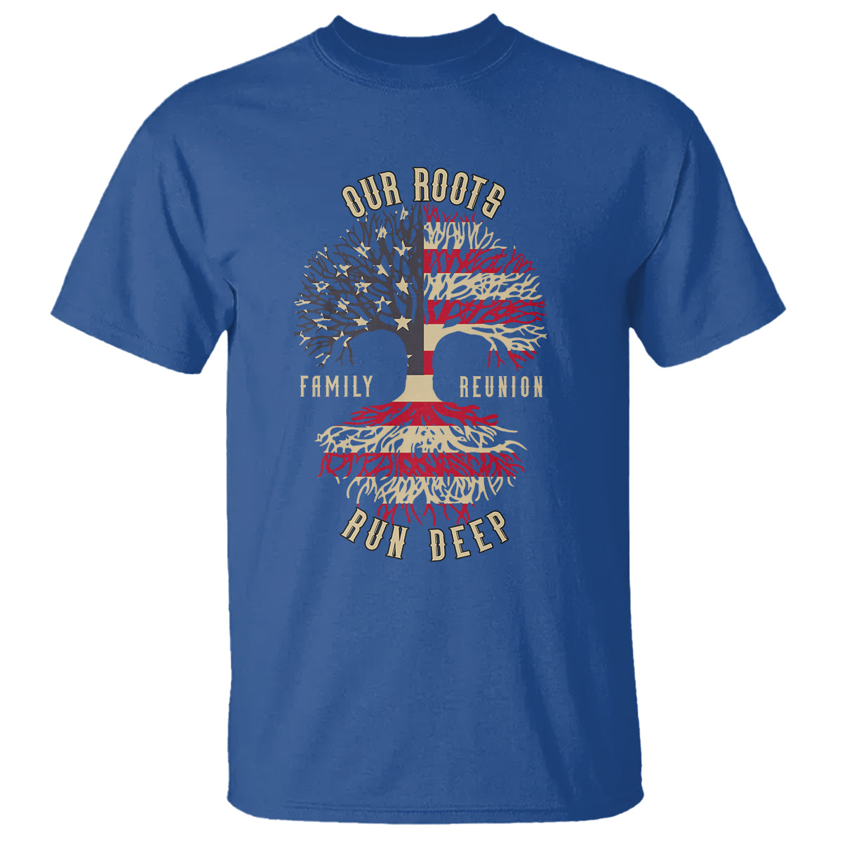 Family Reunion T Shirt Our Roots Run Deep Annual Family Matching - Wonder Print Shop