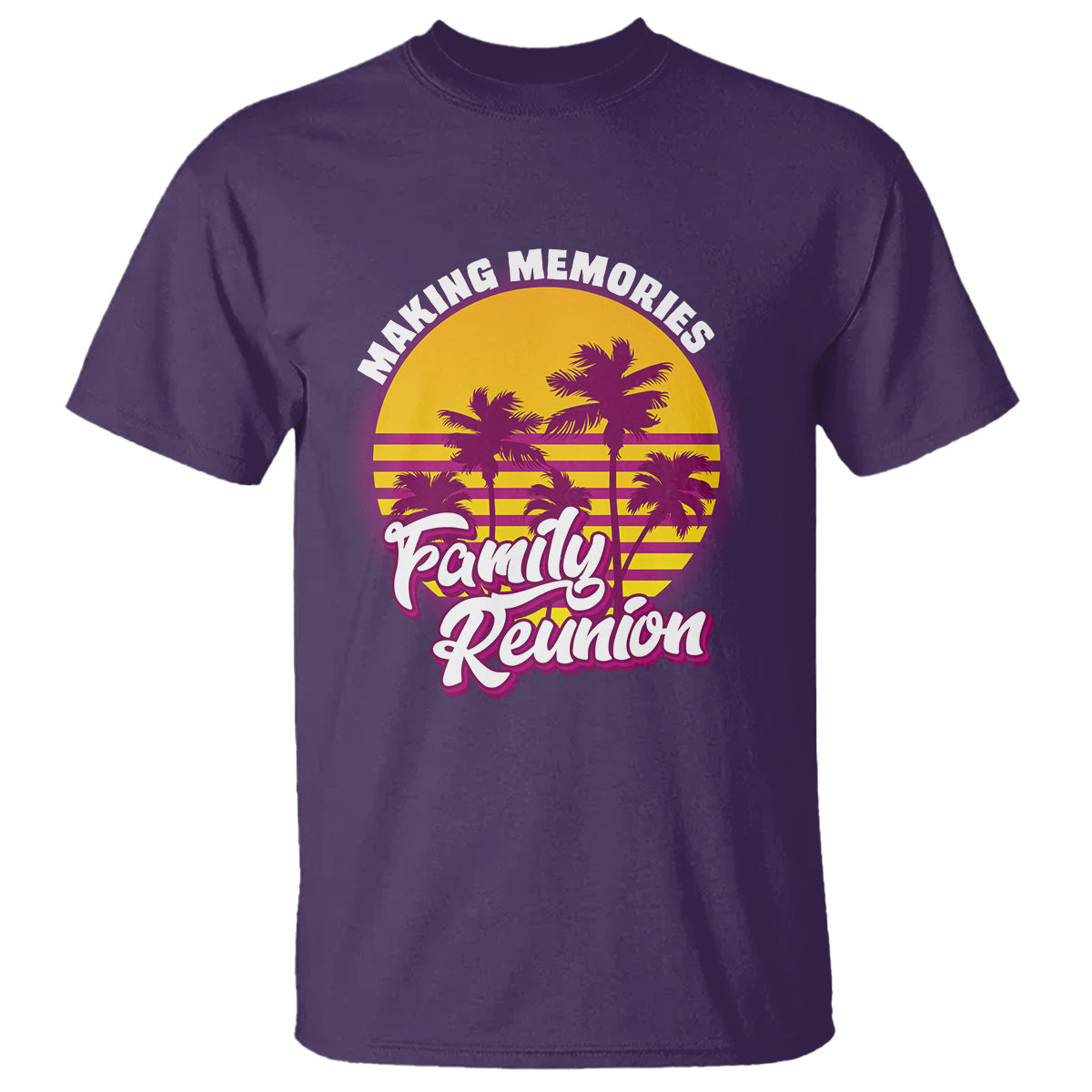Family Reunion T Shirt Family Matching Reunion 2023 Making Memories Vacation Retro - Wonder Print Shop