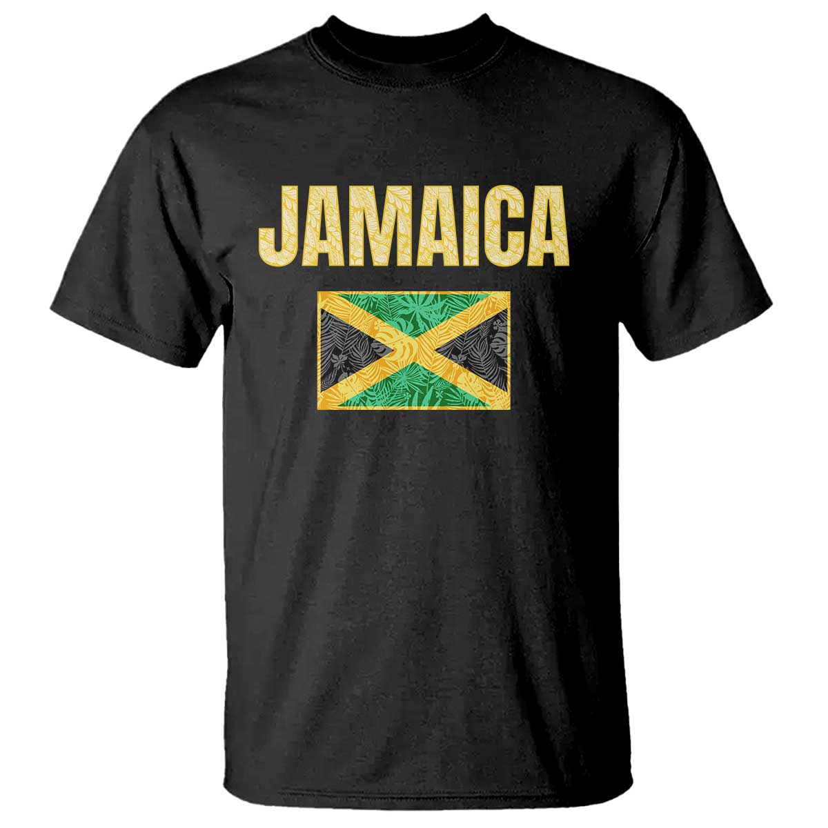 Retro Jamaica T Shirt Tropical Jamaican Flag - Wonder Print Shop