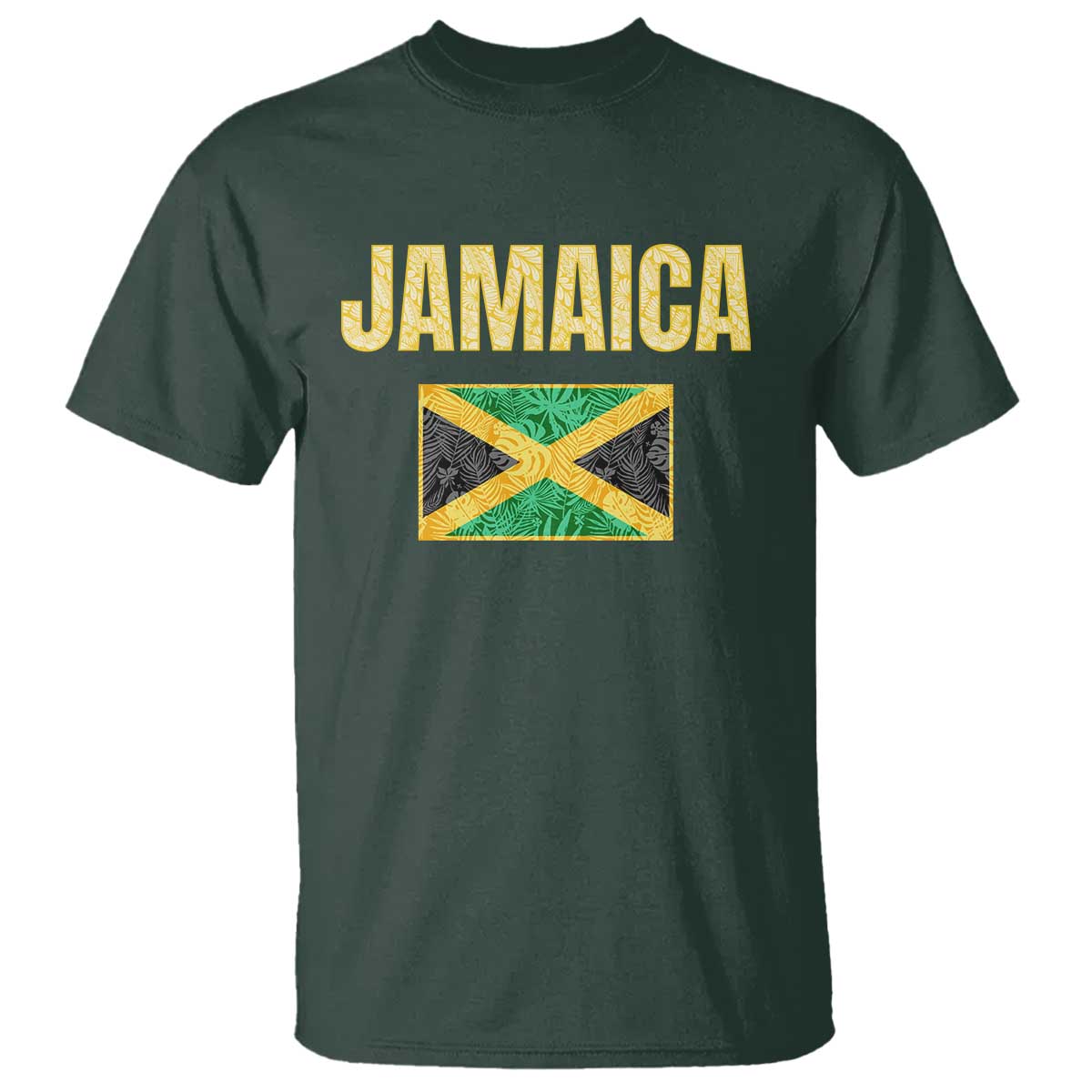 Retro Jamaica T Shirt Tropical Jamaican Flag - Wonder Print Shop