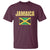 Retro Jamaica T Shirt Tropical Jamaican Flag - Wonder Print Shop