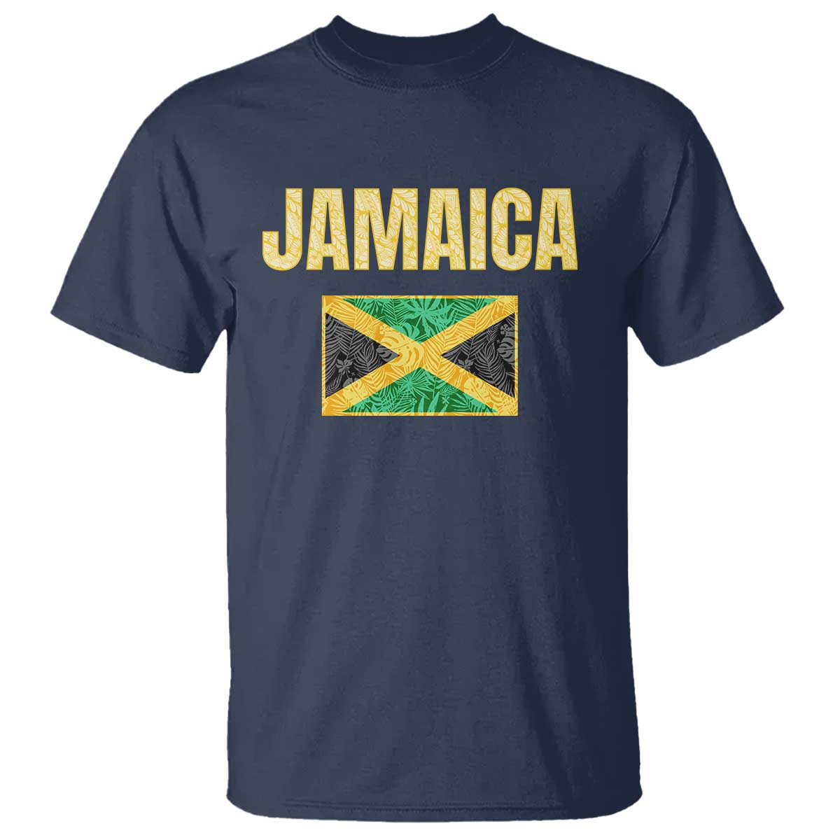 Retro Jamaica T Shirt Tropical Jamaican Flag - Wonder Print Shop