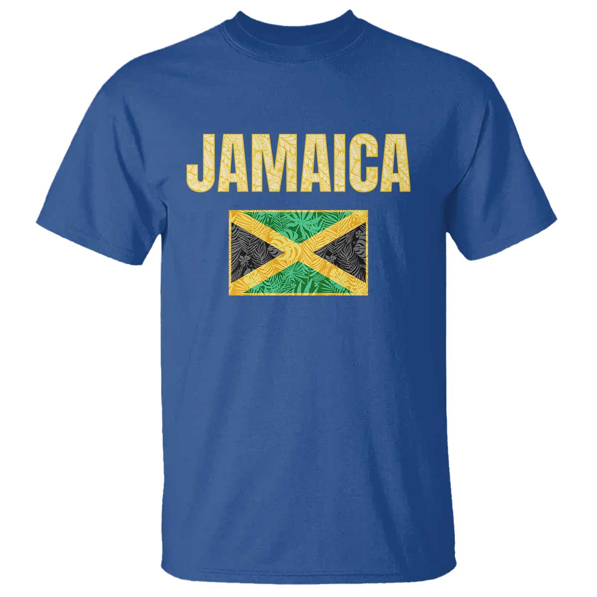 Retro Jamaica T Shirt Tropical Jamaican Flag - Wonder Print Shop