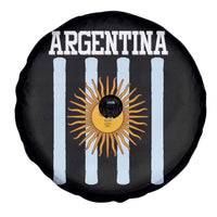 Argentina Sun of May Flag Retro Graphic Spare Tire Cover Patriotic Argentine Heritage Pride Souvenir