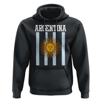 Argentina Sun of May Flag Retro Graphic Hoodie Patriotic Argentine Heritage Pride Souvenir