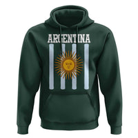 Argentina Sun of May Flag Retro Graphic Hoodie Patriotic Argentine Heritage Pride Souvenir