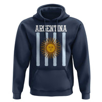 Argentina Sun of May Flag Retro Graphic Hoodie Patriotic Argentine Heritage Pride Souvenir