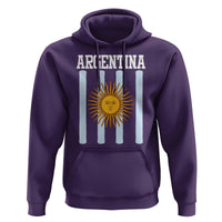 Argentina Sun of May Flag Retro Graphic Hoodie Patriotic Argentine Heritage Pride Souvenir