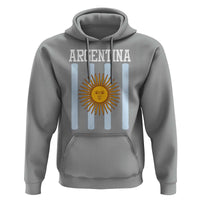 Argentina Sun of May Flag Retro Graphic Hoodie Patriotic Argentine Heritage Pride Souvenir