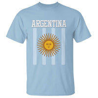 Argentina Sun of May Flag Retro Graphic T Shirt Patriotic Argentine Heritage Pride Souvenir