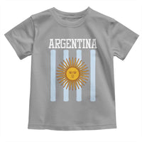 Argentina Sun of May Flag Retro Graphic Toddler T Shirt Patriotic Argentine Heritage Pride Souvenir
