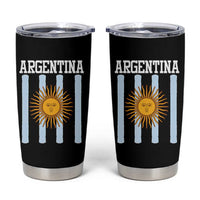 Argentina Sun of May Flag Retro Graphic Tumbler Cup Patriotic Argentine Heritage Pride Souvenir