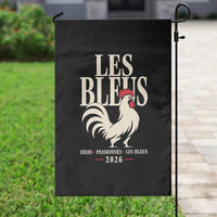 Les Bleus France Soccer Retro Rooster Graphic Garden Flag Proud Passionate French Pride Vintage Football Fans Gear