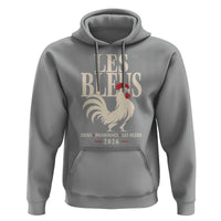 Les Bleus France Soccer Retro Rooster Graphic Hoodie Proud Passionate French Pride Vintage Football Fans Gear