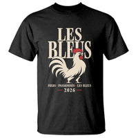 Les Bleus France Soccer Retro Rooster Graphic T Shirt Proud Passionate French Pride Vintage Football Fans Gear