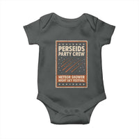 Vintage Perseids Party Crew August 2026 Baby Onesie Annual Night Sky Festival Graphic