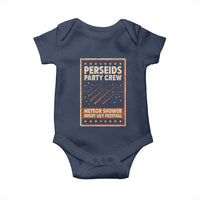 Vintage Perseids Party Crew August 2026 Baby Onesie Annual Night Sky Festival Graphic