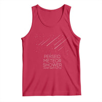 Perseid Meteor Shower Comet Swift Tuttle Tank Top Celestial Astronomy Graphic