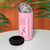 Nobody Fights Alone Pink Ribbon Flag 4 in 1 Can Cooler Tumbler Breast Cancer Awareness Support - Wonder Print Shop