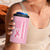 Nobody Fights Alone Pink Ribbon Flag 4 in 1 Can Cooler Tumbler Breast Cancer Awareness Support - Wonder Print Shop
