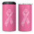 Inspirational Breast Cancer Awareness 4 in 1 Can Cooler Tumbler Pink Ribbon Support - Wonder Print Shop
