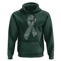 Inspirational Breast Cancer Awareness Hoodie Pink Ribbon Support - Wonder Print Shop