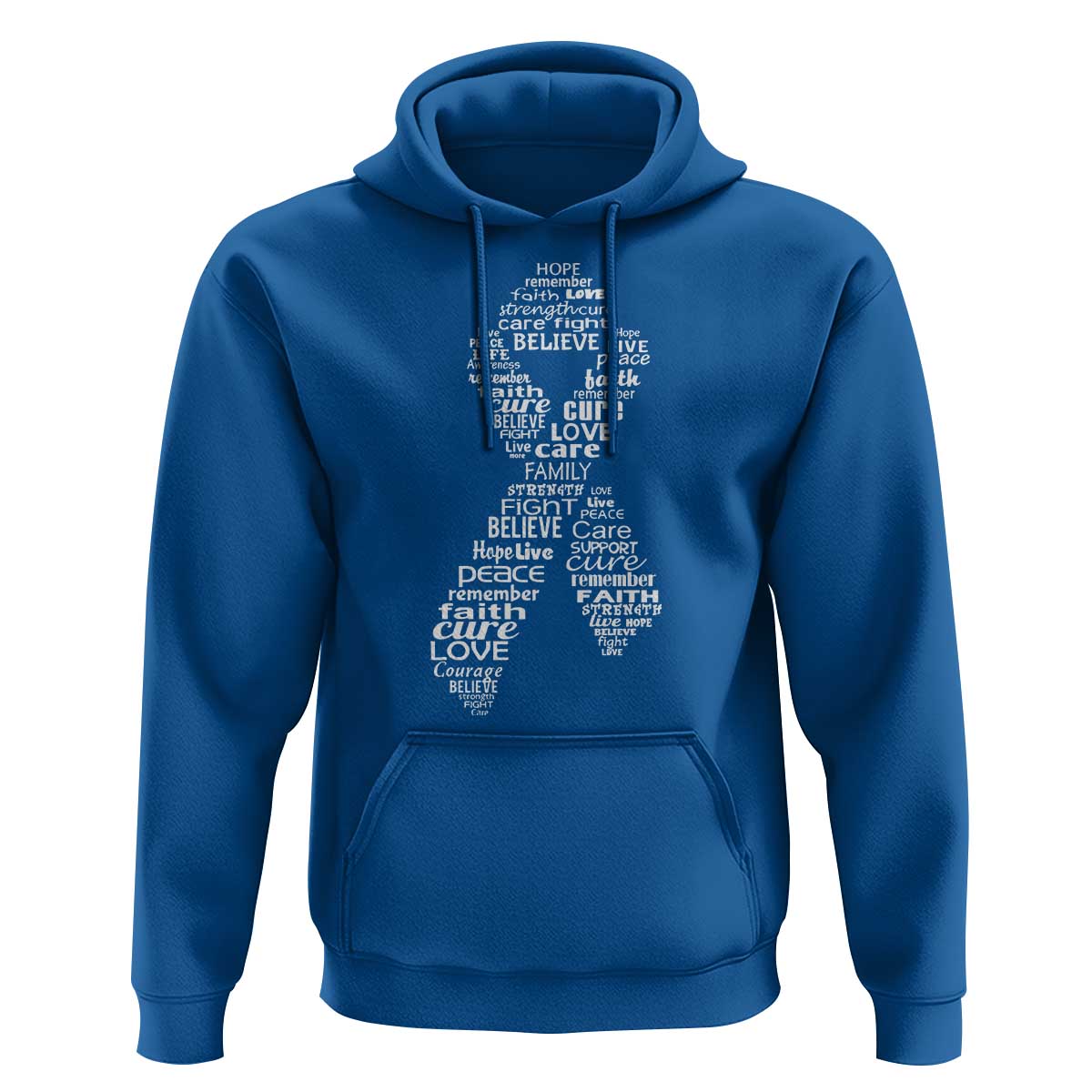 Inspirational Breast Cancer Awareness Hoodie Pink Ribbon Support - Wonder Print Shop