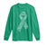 Inspirational Breast Cancer Awareness Long Sleeve Shirt Pink Ribbon Support - Wonder Print Shop