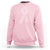 Inspirational Breast Cancer Awareness Sweatshirt Pink Ribbon Support - Wonder Print Shop
