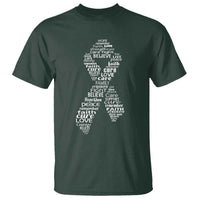 Inspirational Breast Cancer Awareness T Shirt Pink Ribbon Support - Wonder Print Shop