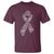 Inspirational Breast Cancer Awareness T Shirt Pink Ribbon Support - Wonder Print Shop
