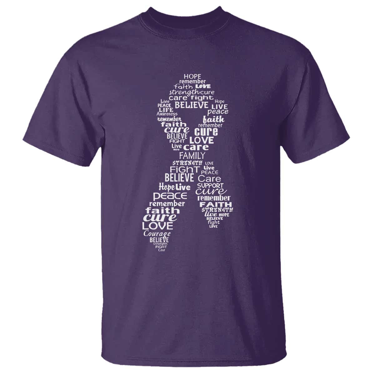 Inspirational Breast Cancer Awareness T Shirt Pink Ribbon Support - Wonder Print Shop
