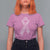 Inspirational Breast Cancer Awareness T Shirt For Women Pink Ribbon Support - Wonder Print Shop