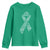 Inspirational Breast Cancer Awareness Youth Sweatshirt Pink Ribbon Support - Wonder Print Shop