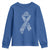 Inspirational Breast Cancer Awareness Youth Sweatshirt Pink Ribbon Support - Wonder Print Shop