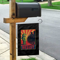 Frog Resist Garden Flag Free Portland Oregon Poster Graphic Freedom Fighters - Wonder Print Shop