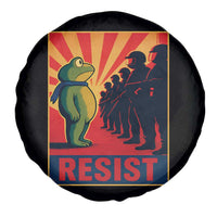 Frog Resist Spare Tire Cover Free Portland Oregon Poster Graphic Freedom Fighters - Wonder Print Shop