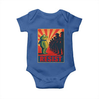 Frog Resist Baby Onesie Free Portland Oregon Poster Graphic Freedom Fighters - Wonder Print Shop