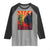 Frog Resist Raglan Shirt Free Portland Oregon Poster Graphic Freedom Fighters - Wonder Print Shop