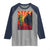 Frog Resist Raglan Shirt Free Portland Oregon Poster Graphic Freedom Fighters - Wonder Print Shop