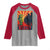 Frog Resist Raglan Shirt Free Portland Oregon Poster Graphic Freedom Fighters - Wonder Print Shop
