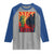 Frog Resist Raglan Shirt Free Portland Oregon Poster Graphic Freedom Fighters - Wonder Print Shop
