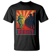 Frog Resist T Shirt Free Portland Oregon Poster Graphic Freedom Fighters - Wonder Print Shop