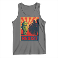 Frog Resist Tank Top Free Portland Oregon Poster Graphic Freedom Fighters - Wonder Print Shop