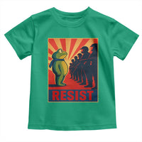Frog Resist Toddler T Shirt Free Portland Oregon Poster Graphic Freedom Fighters - Wonder Print Shop