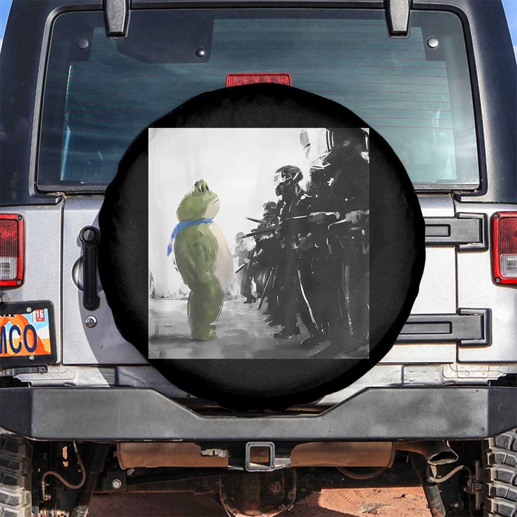 Frog Resist Spare Tire Cover Free Portland Oregon Freedom Fighters - Wonder Print Shop