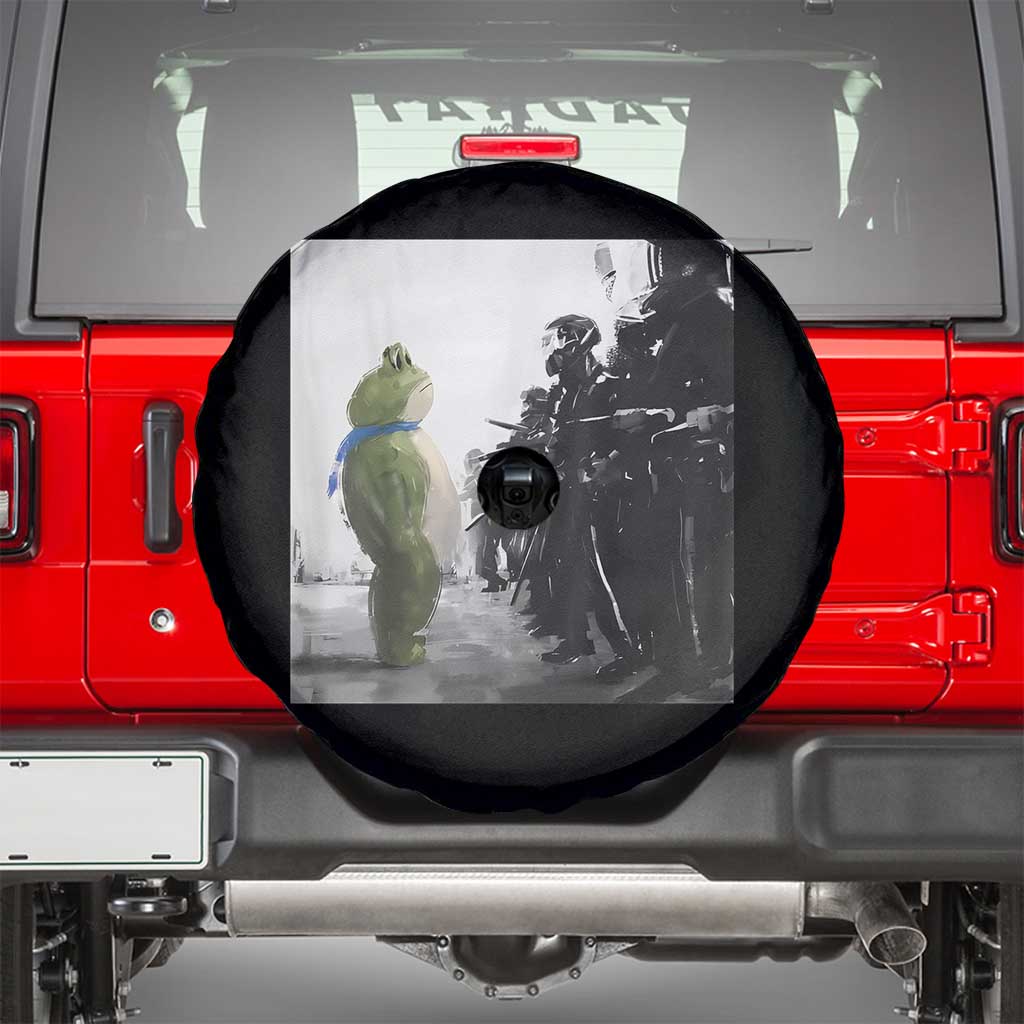 Frog Resist Spare Tire Cover Free Portland Oregon Freedom Fighters - Wonder Print Shop