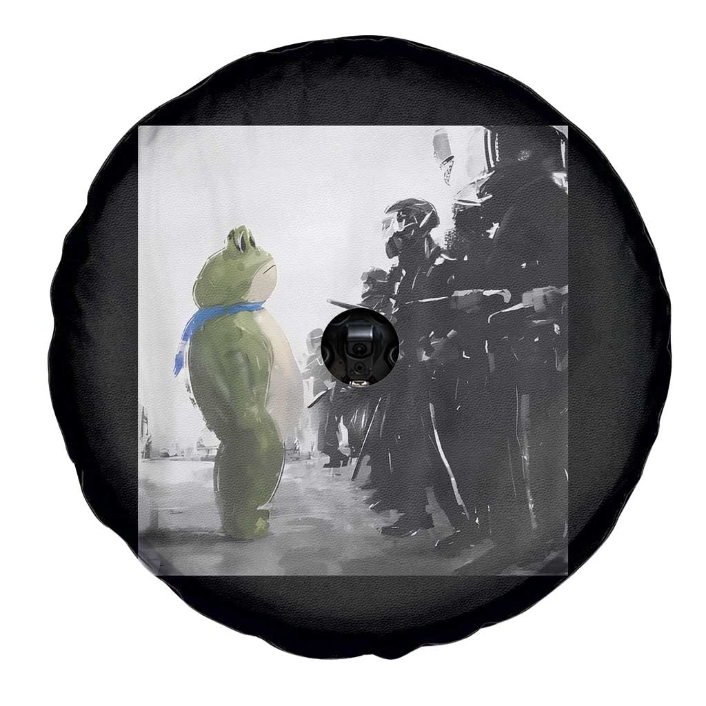 Frog Resist Spare Tire Cover Free Portland Oregon Freedom Fighters - Wonder Print Shop